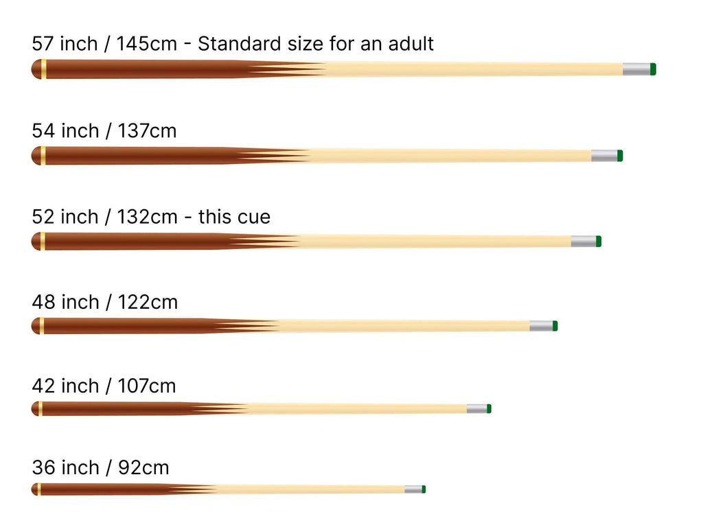 Jonny 8 Ball Purple Jet 52-inch cue