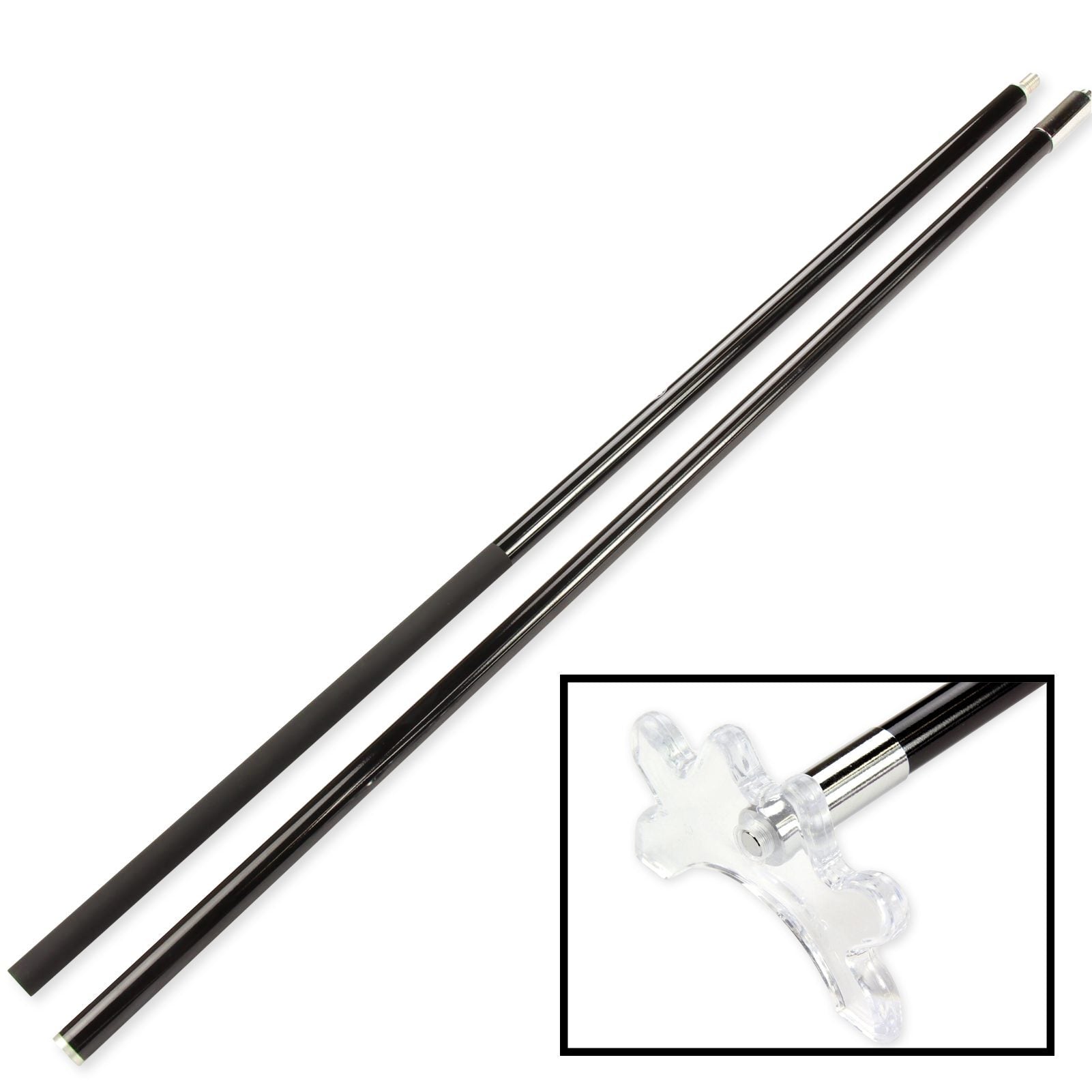 Jonny 8 Ball 57-inch 2-piece cue rest