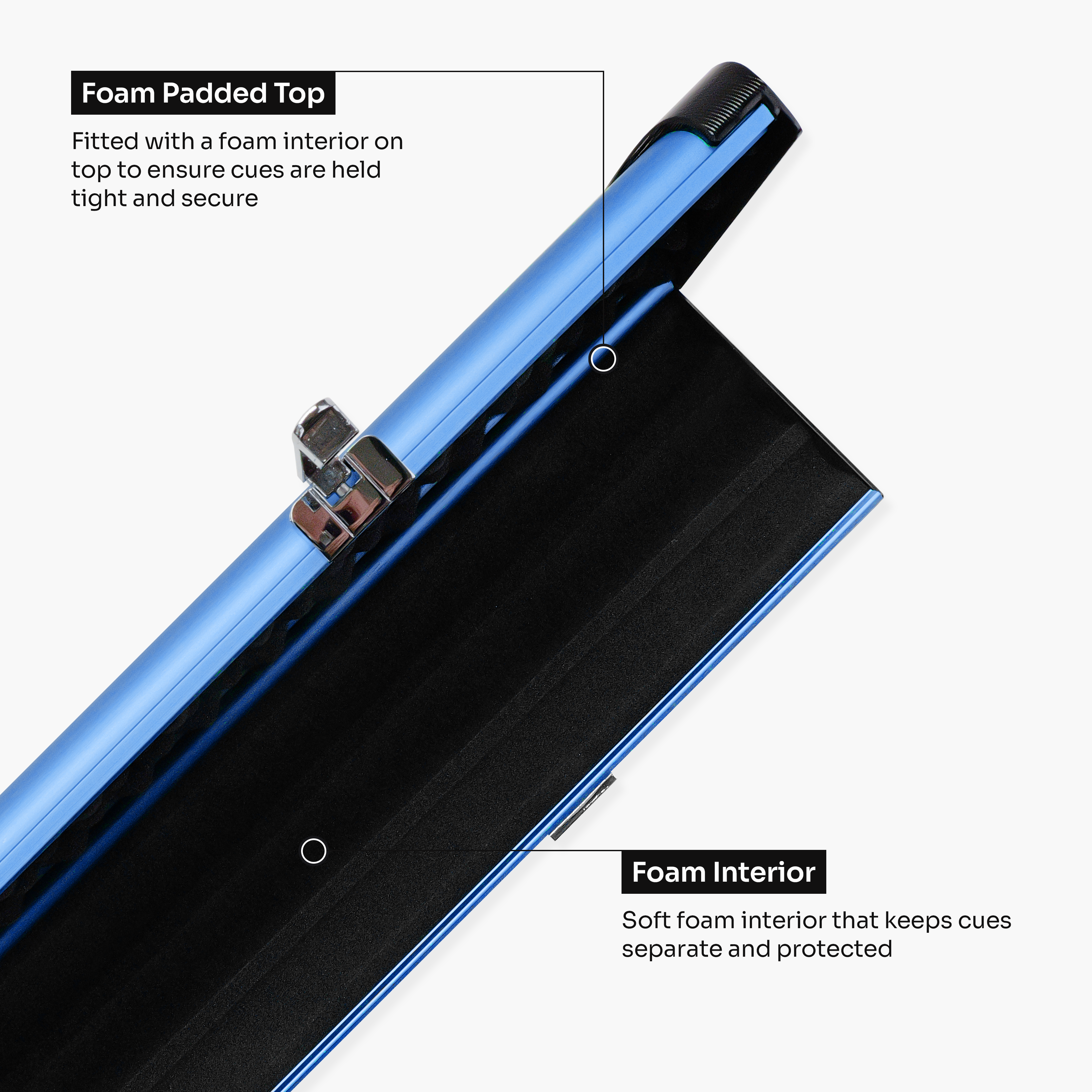 Baize Master Summit 3-slot 3/4 cue case