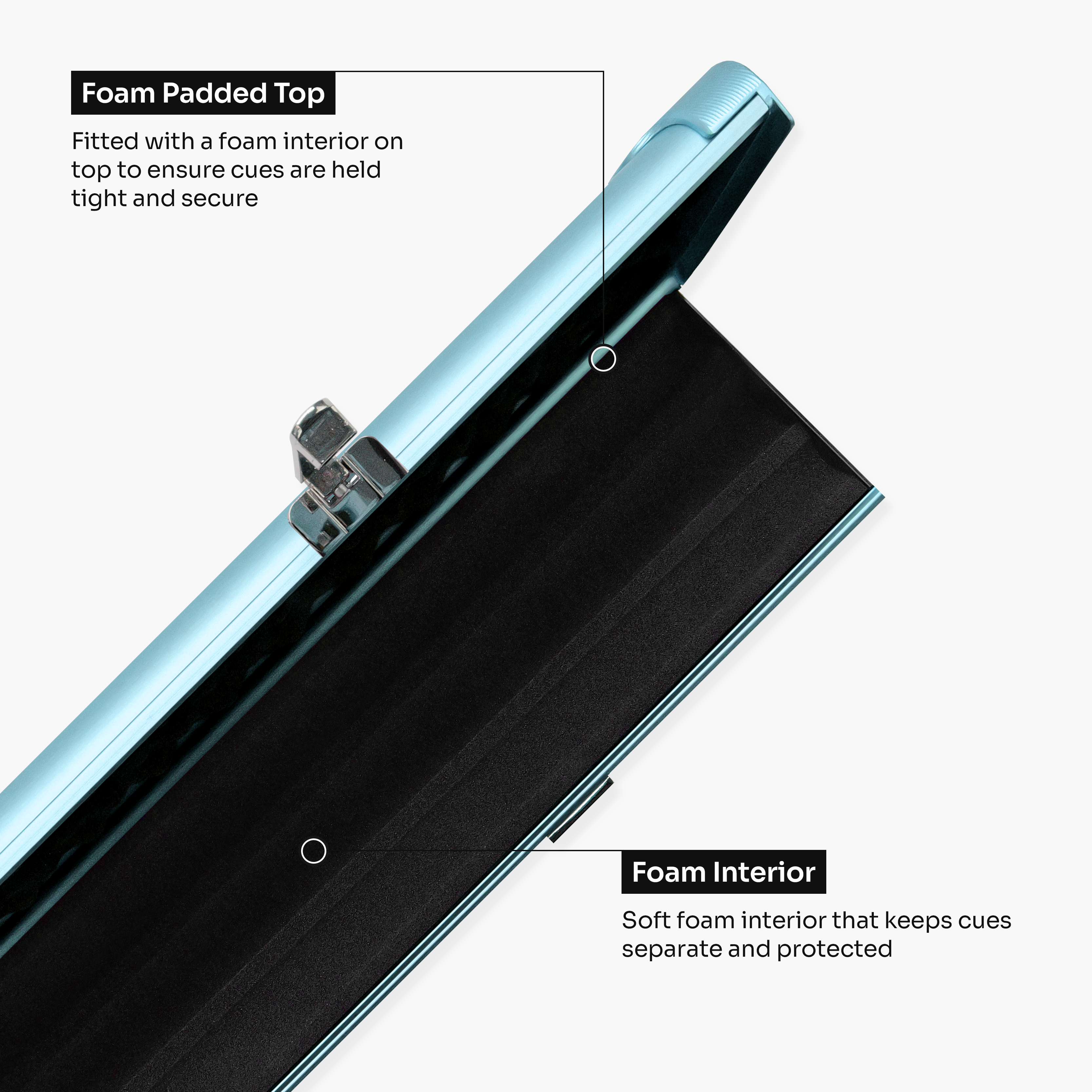 Baize Master Summit 3-slot 3/4 cue case