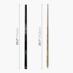 Jonny 8 Ball TRIDENT 57 Inch 2 Piece Centre Joint Ash Snooker Pool Cue with 9.5mm Tip