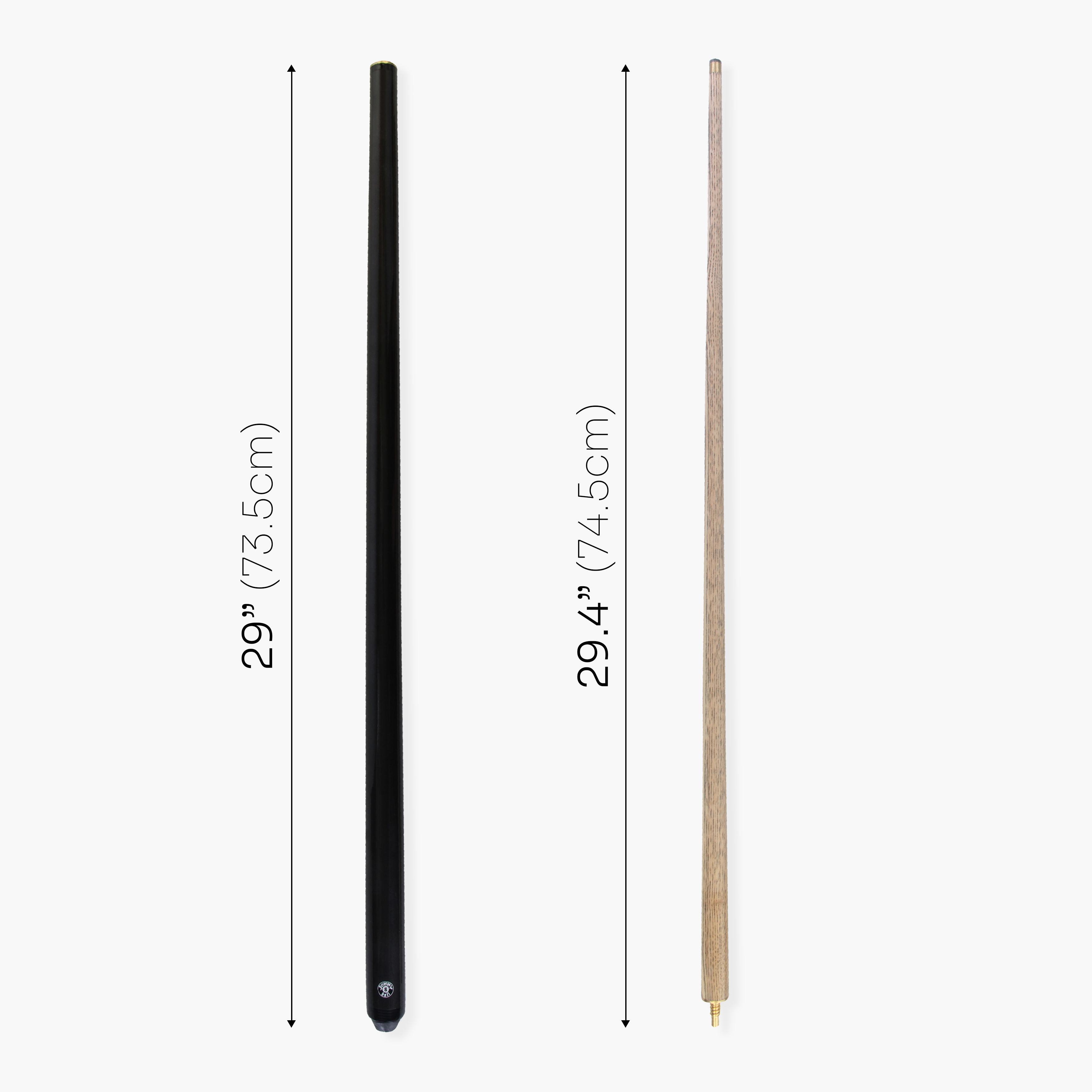 Jonny 8 Ball Black Jet Pro Precision cue and case set