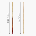 PRO147 Falcon 57 Inch 2 Piece Snooker Pool Cue 9.5mm Tip + Hard Case