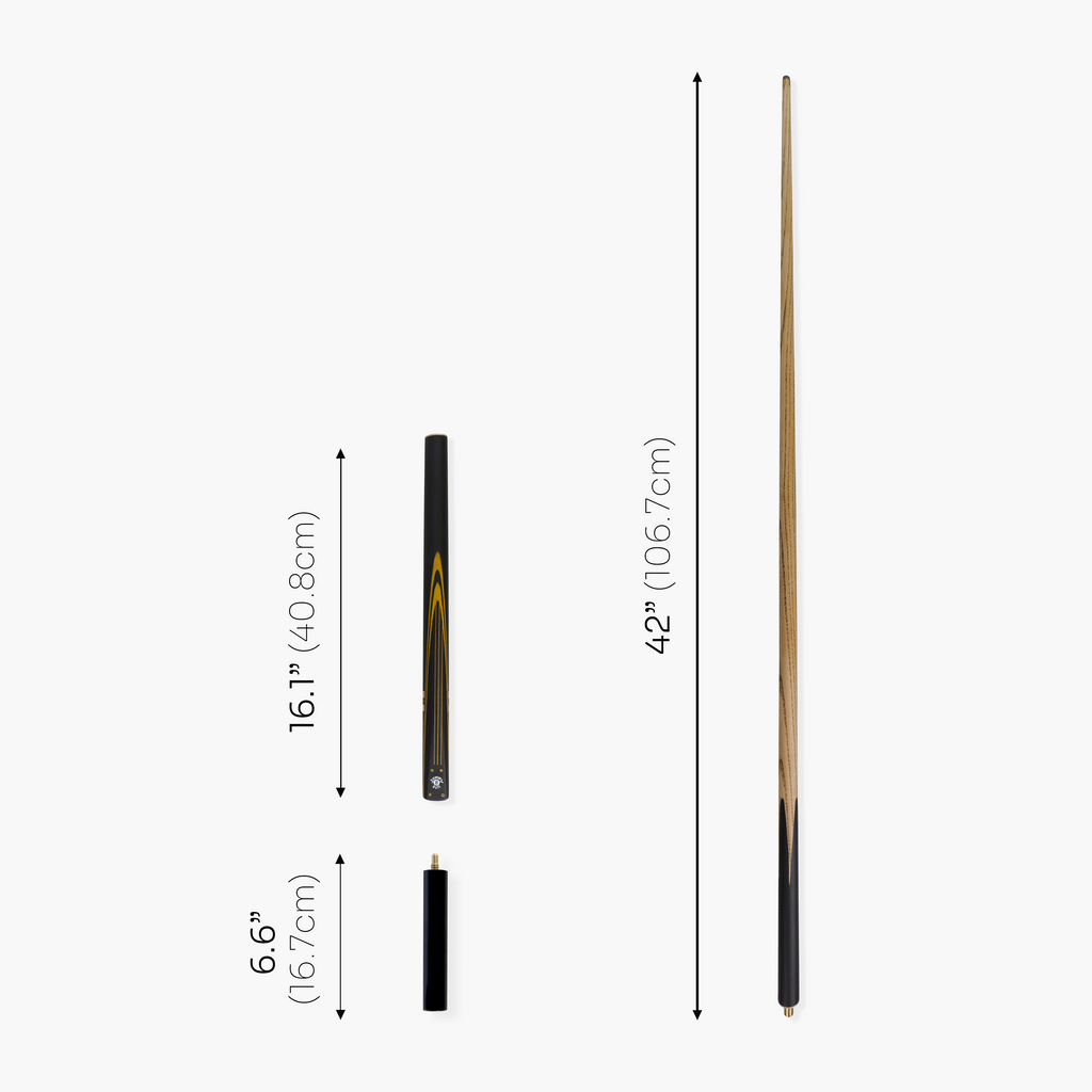 Jonny 8 Ball traditional 57-inch 3/4 cue with mini butt