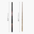 Jonny 8 Ball TRIDENT 57 Inch 2 Piece Centre Joint Ash Snooker Pool Cue with 9.5mm Tip