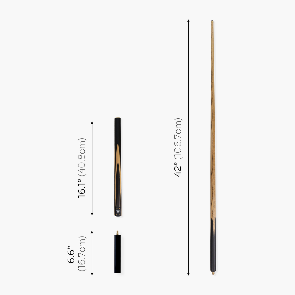Jonny 8 Ball traditional 57-inch 3/4 cue with mini butt
