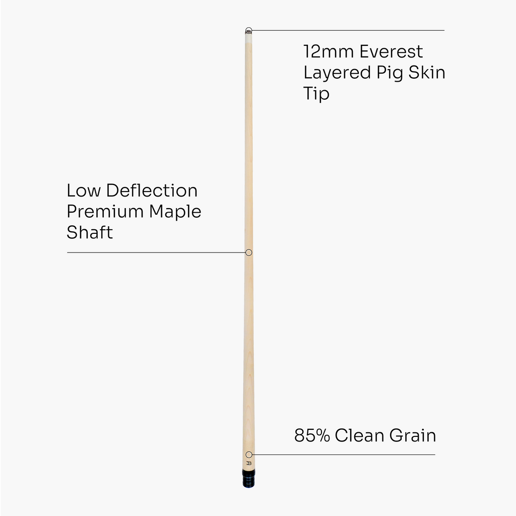 Dynamite Billiards PRO-85 maple shaft - 12mm tip