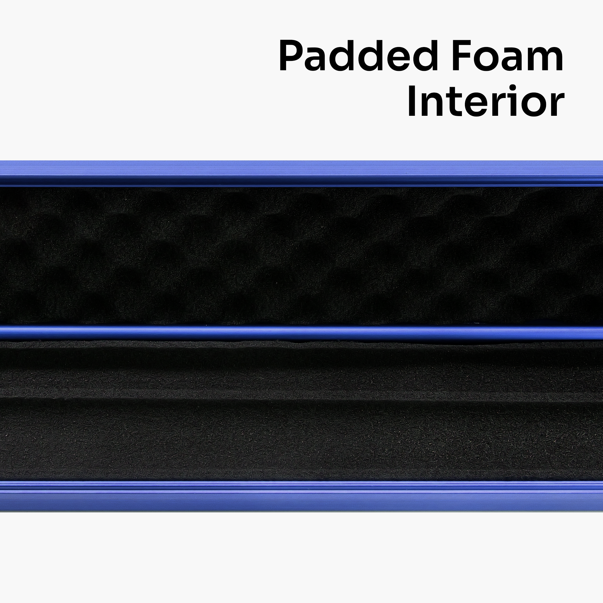Silver Stripe Pro Aluminium Premium 3/4 Snooker and Pool Cue Case - Holds 1 x 3/4 Joint Cue + Extensions