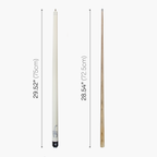 Jonny 8 Ball SCORPION 57 Inch 2 Piece Ash Snooker Pool Cue 9mm Tip with Hard Case