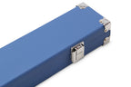 2-piece cue case with chalk compartment