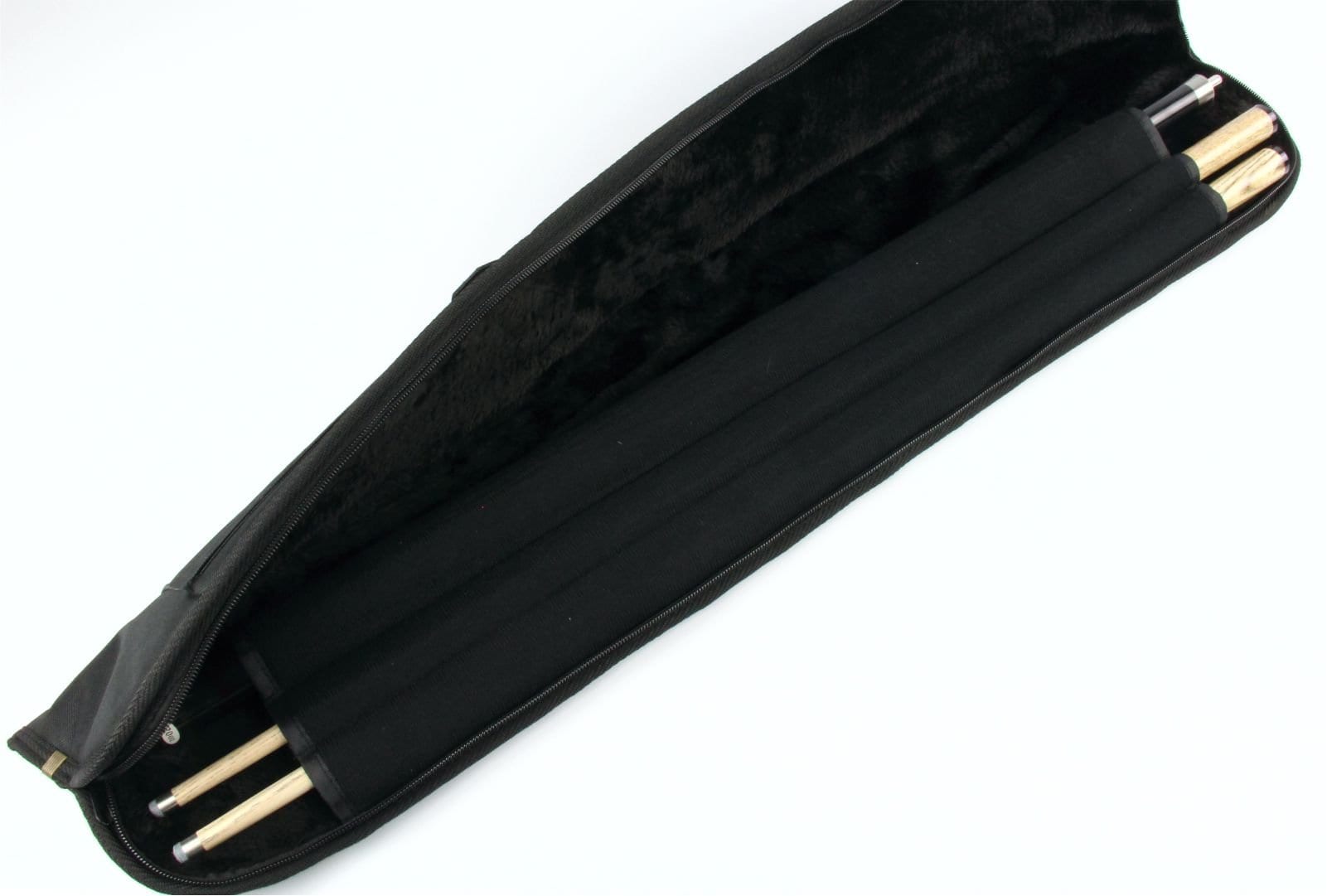 Baize Master fur-lined 2-piece cue case
