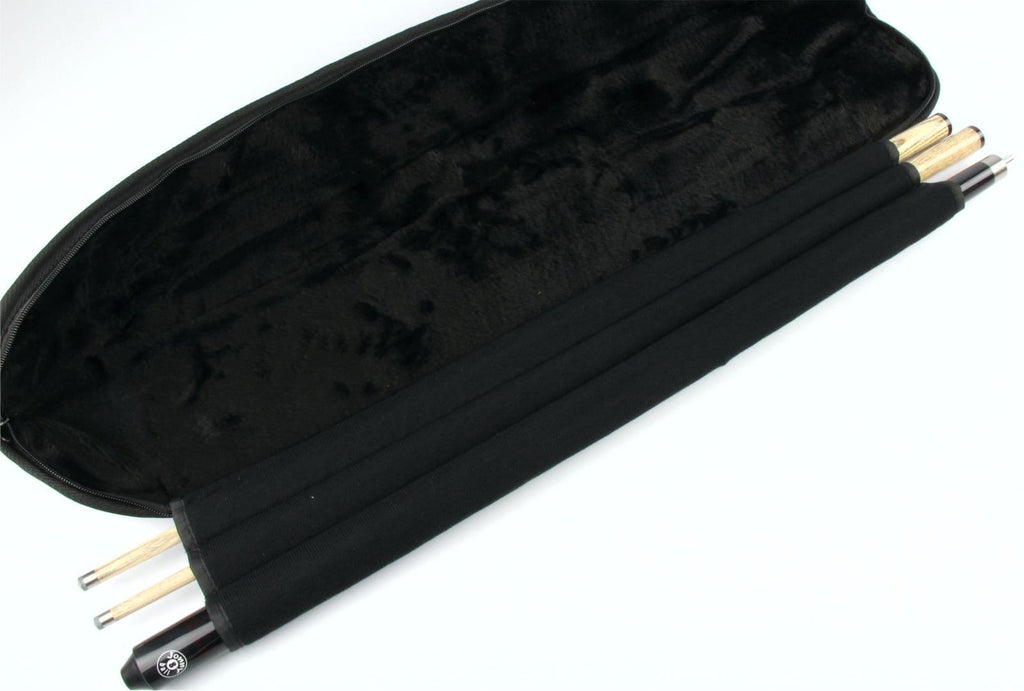 Baize Master fur-lined 2-piece cue case