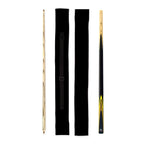 Spartan Fury CONQUEST 2 Piece Snooker Pool Cue and Soft Case Set 9.5mm Tip