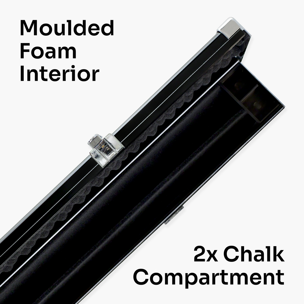 Baize Master Pro Line black 3/4 cue case