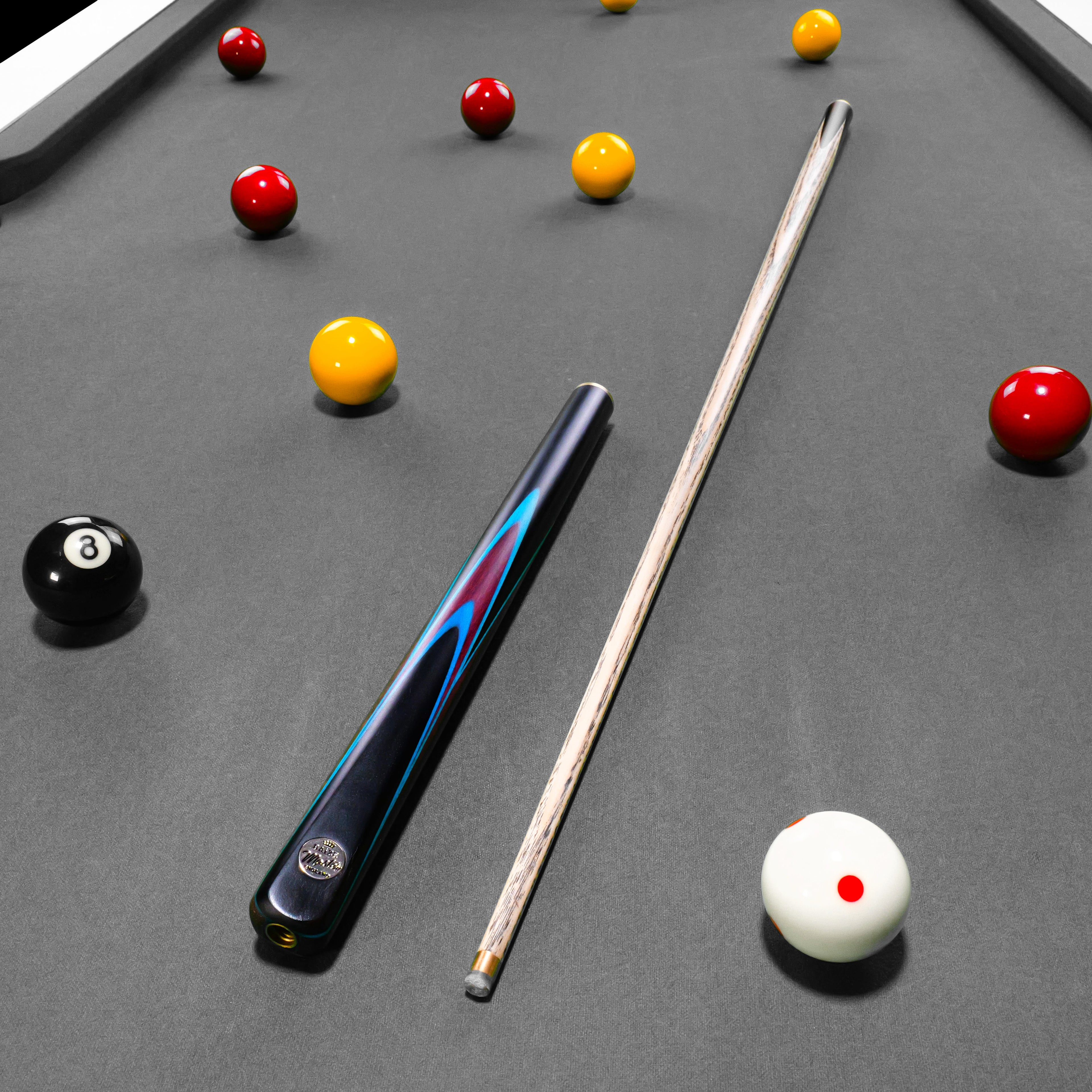 Baize Master Junior Marksman cue and case set