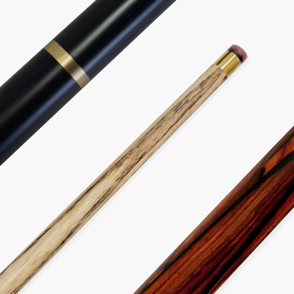 PRO147 Pearl Series Fire 3/4 Jointed Snooker Pool Cue and Case Set 9.5mm Pro Tip