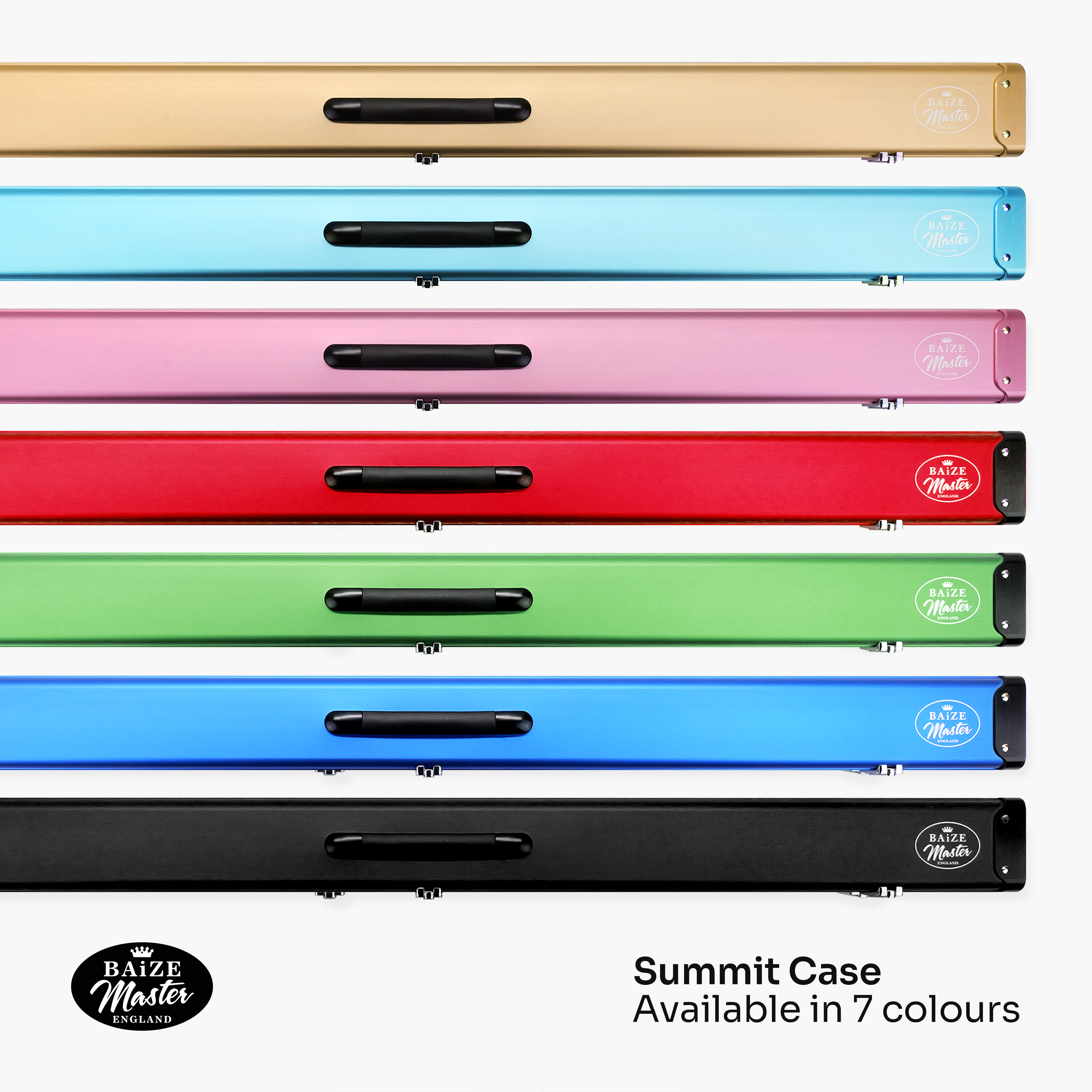 Baize Master Summit 3-slot one-piece cue case