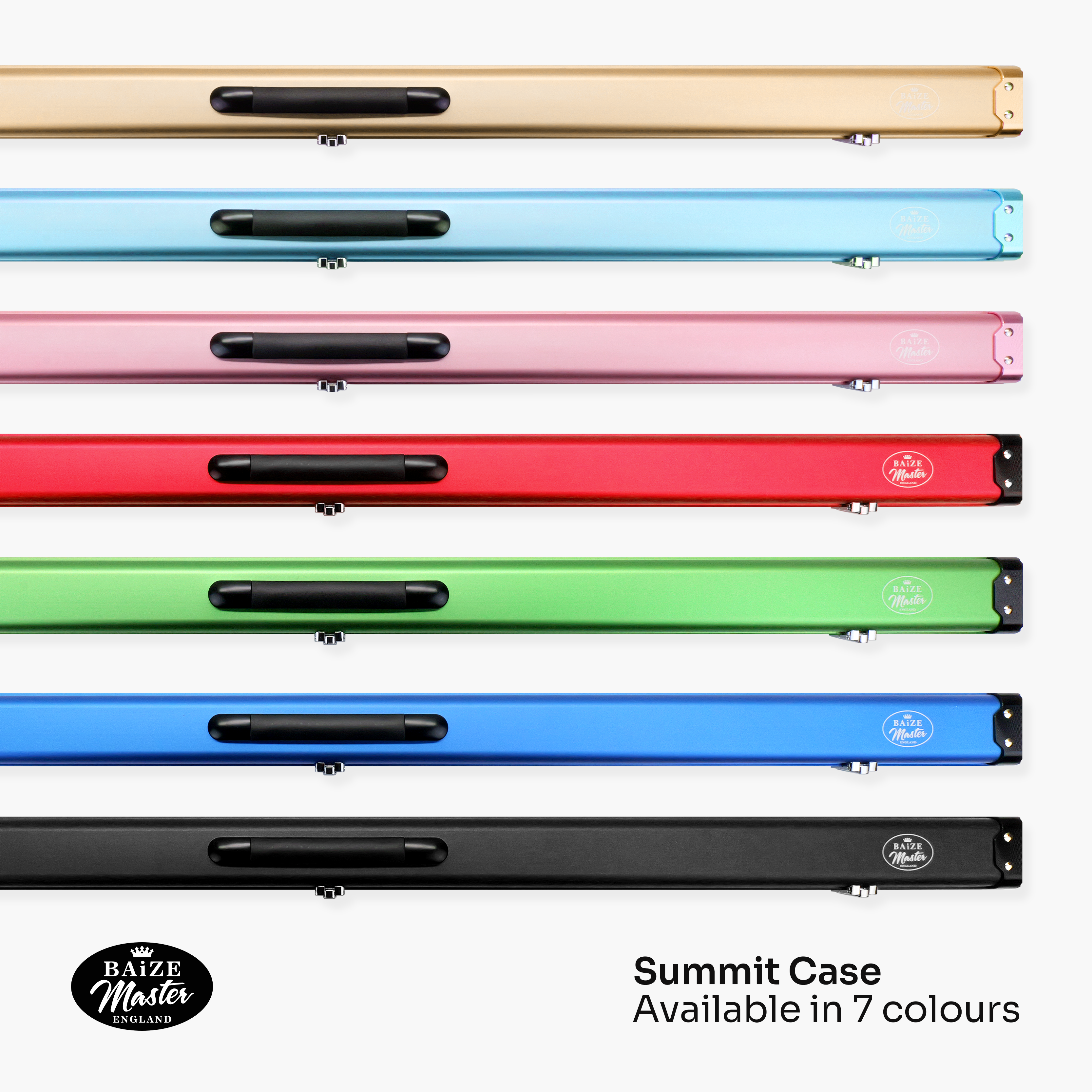 Baize Master Summit 2-slot 3/4 cue case
