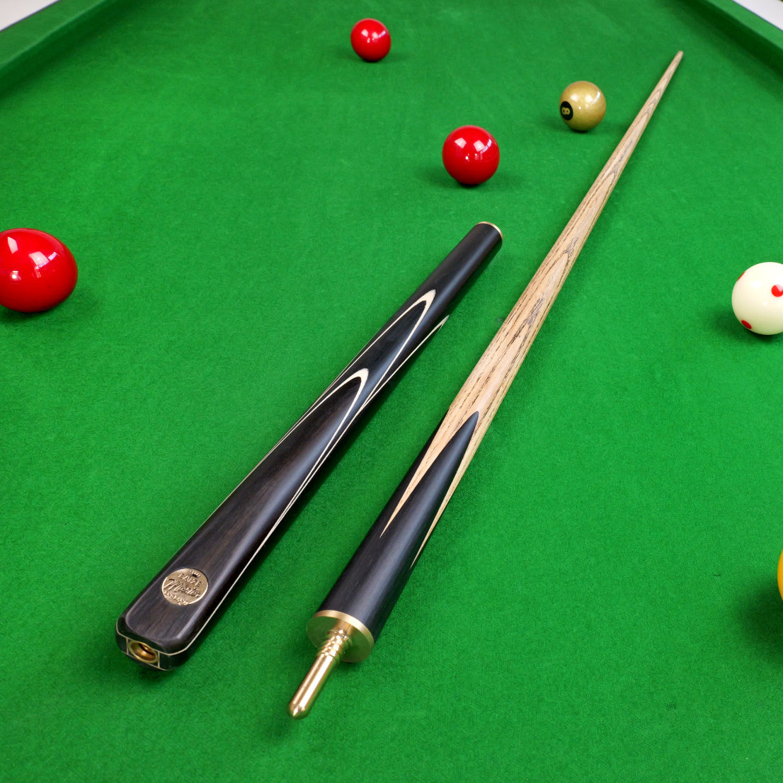 Baize Master Black Marksman 3/4 pool cue