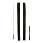 Spartan Fury VANQUISH 3/4 Joint Snooker Pool Cue and Soft Case Set 9.5mm Tip