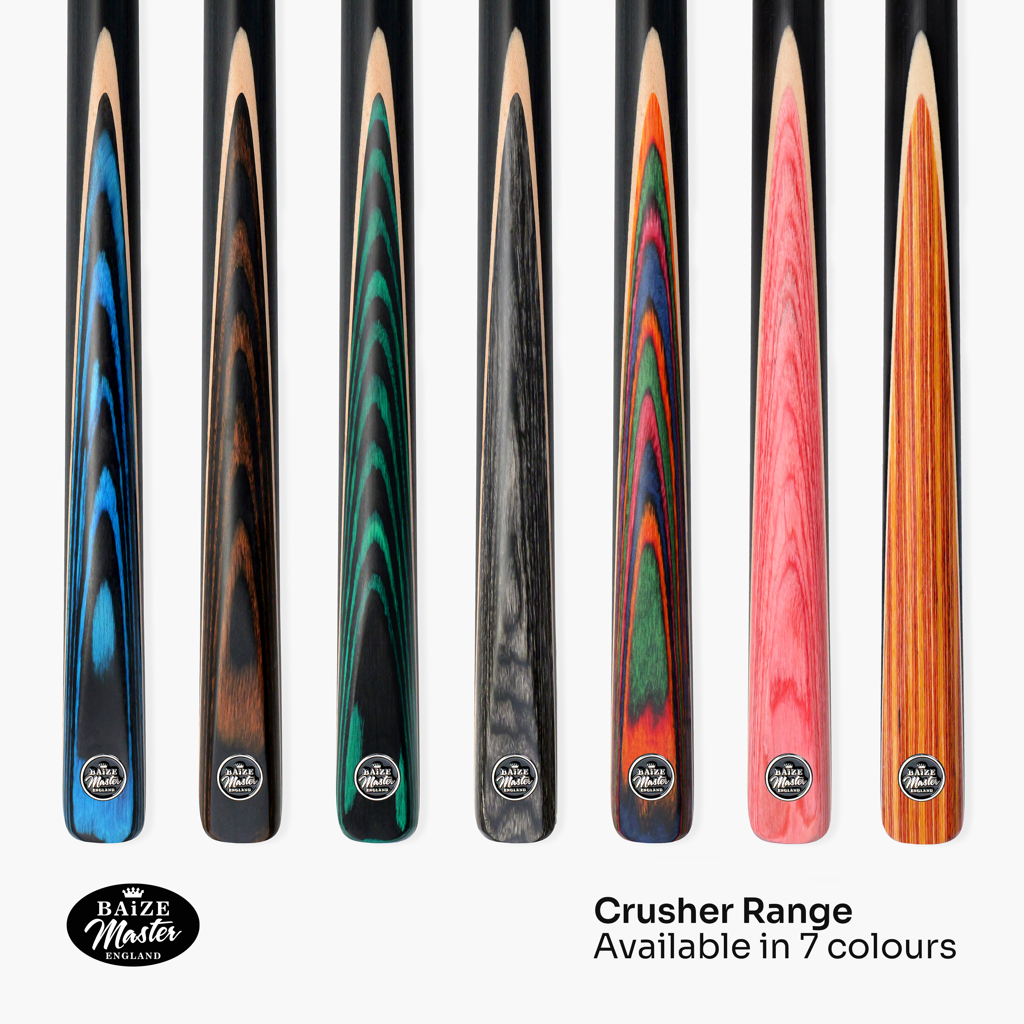 Baize Master Tan Crusher 57-inch pool break cue