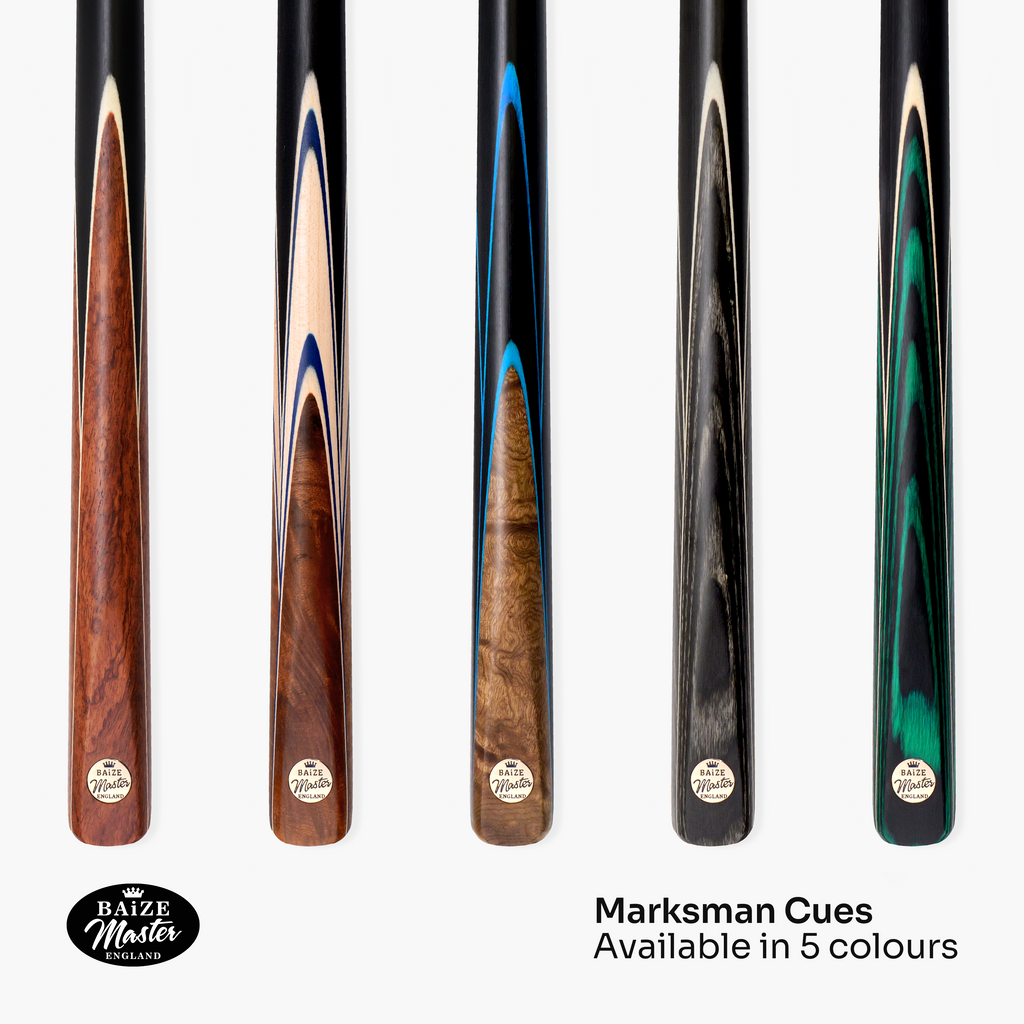 Baize Master Green Marksman 3/4 pool cue