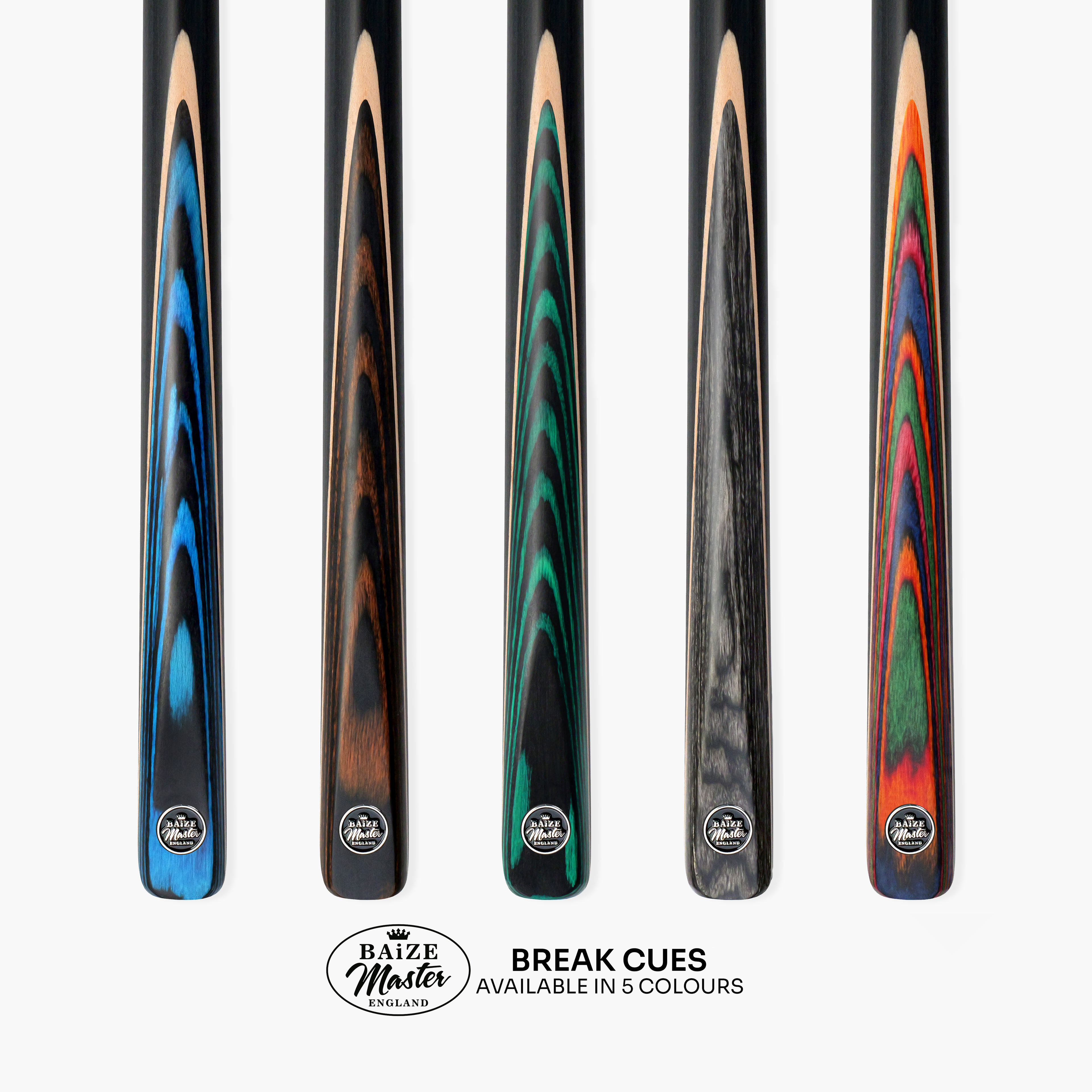 Baize Master Grey Crusher 57-inch pool break cue