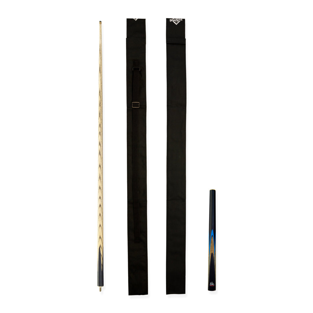Spartan Fury VANQUISH 3/4 Joint Snooker Pool Cue and Soft Case Set 9.5mm Tip