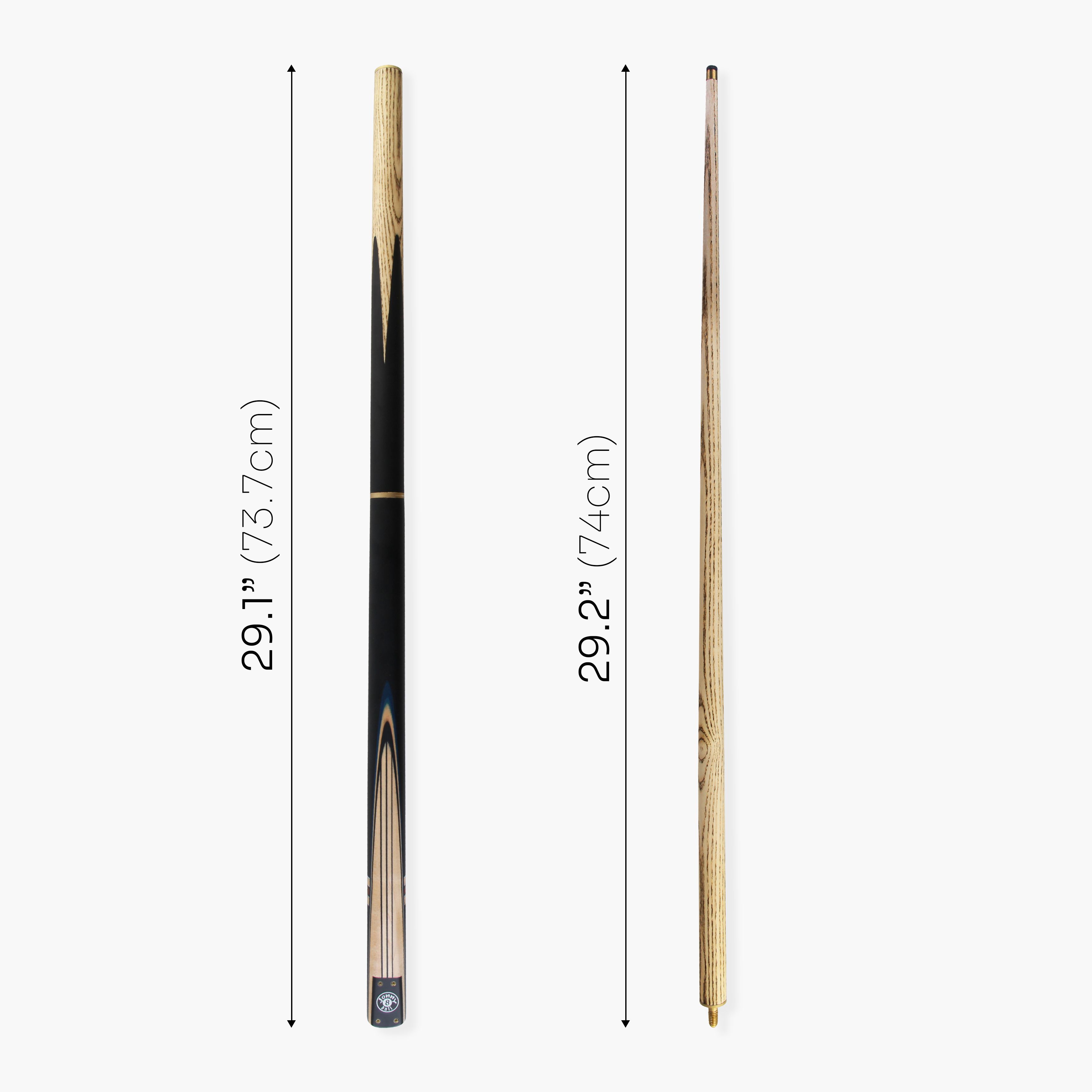 Jonny 8 Ball adjustable 57-inch 3-piece cue and hard case
