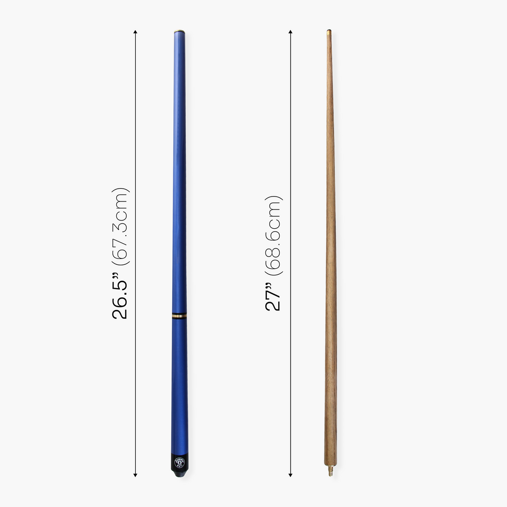 Jonny 8 Ball Blue Pro-Triad 52-inch 3-piece pool cue