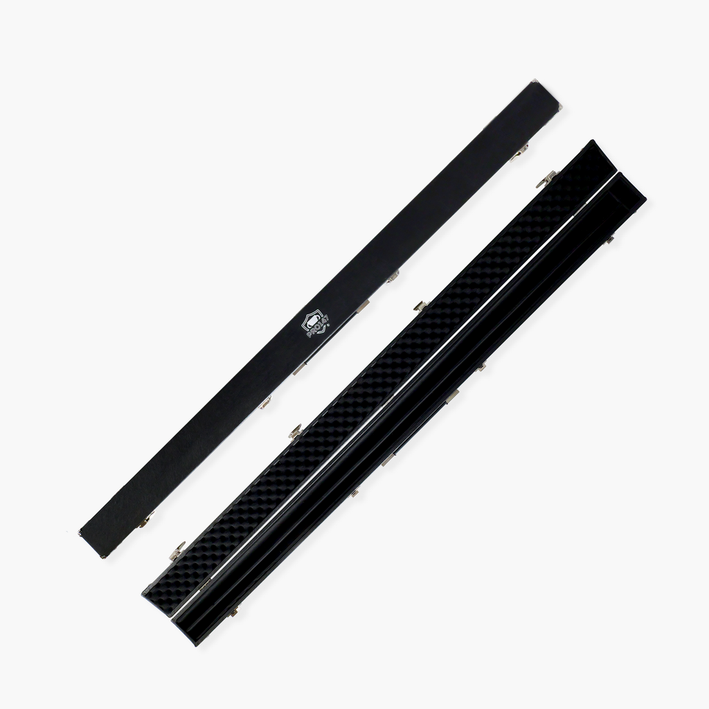 PRO147 Lancet 3/4 Joint Snooker and Pool Cue and Case Set with 9.5mm Green Layered Tip