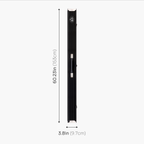 Baize Master Pro Line One Piece Aluminium Snooker Pool Cue Case - Holds Three 1 Piece Cues