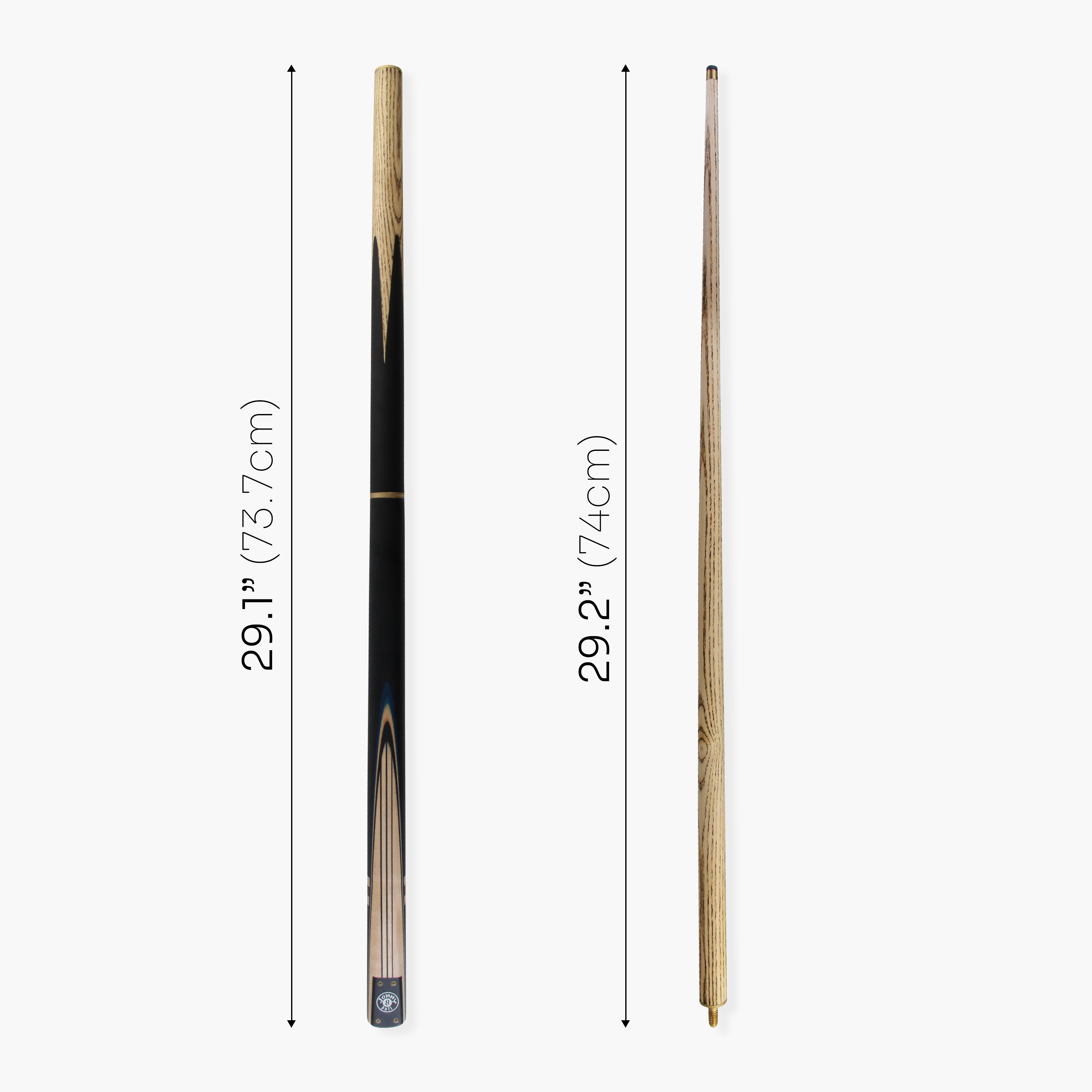 Jonny 8 Ball adjustable 57-inch 3-piece cue