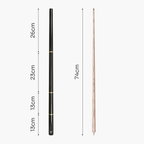 Jonny 8 Ball Combi adjustable 5-piece cue