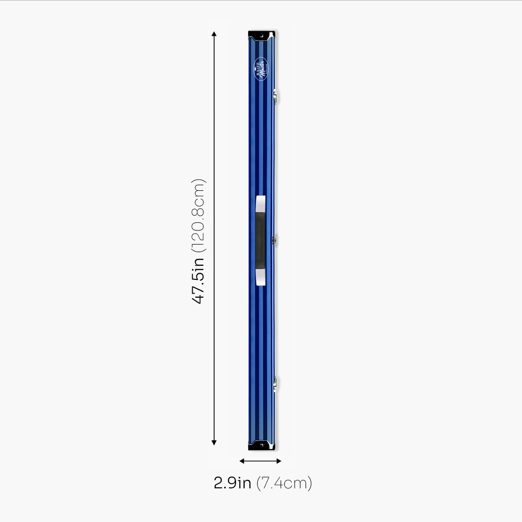 Baize Master Pro Line blue 3/4 cue case
