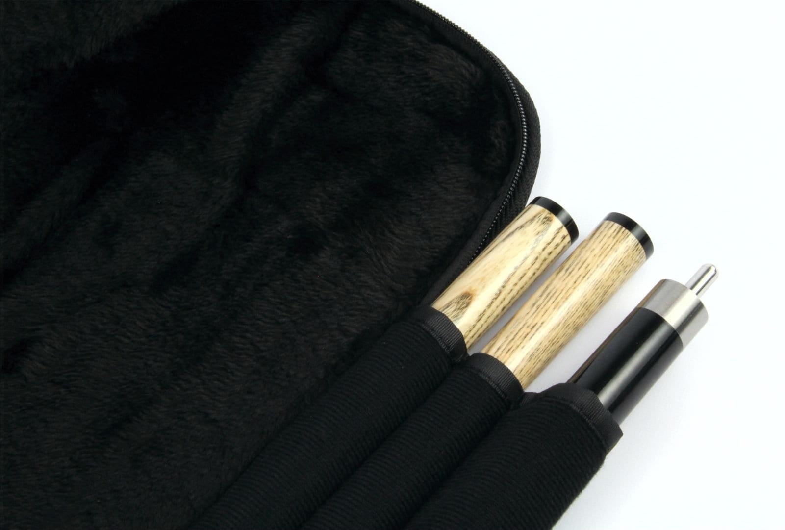Baize Master fur-lined 2-piece cue case