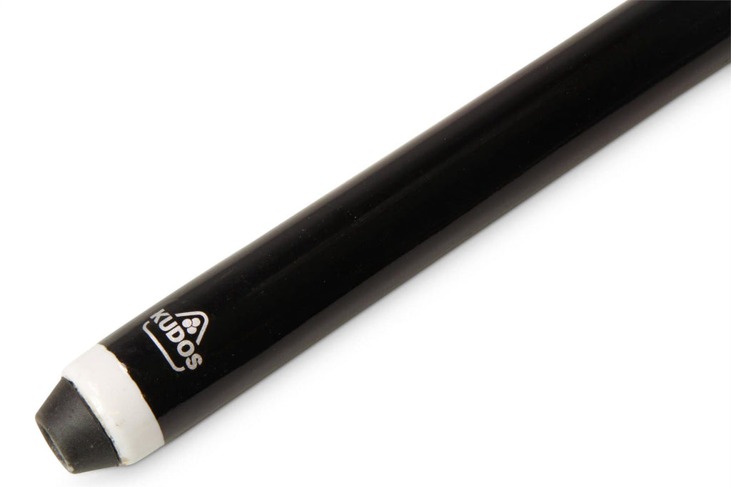 Kudos 54 Inch BLACK BUTT Economy 2pc Snooker Cue with 11mm Screw Tip