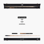 Baize Master Marble Marksman cue and case set