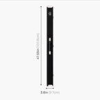 Baize Master Pro Line wide black 3/4 cue case