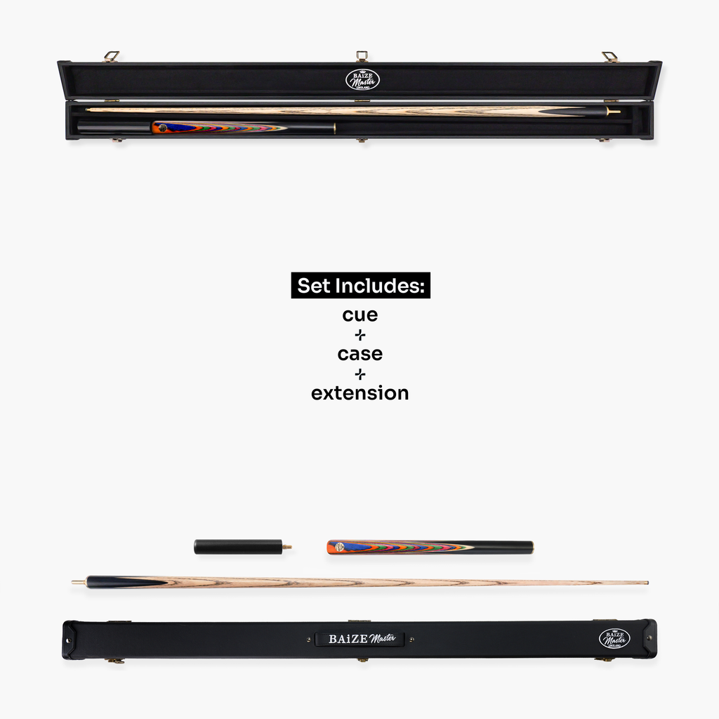 Baize Master Prism Marksman cue and case set