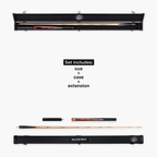 Baize Master Prism Marksman cue and case set