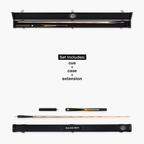 Baize Master Forest Marksman cue and case set