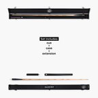 Baize Master Raven Marksman cue and case set