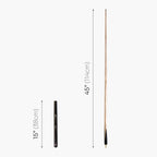 Baize Master Gold Series G4 57-inch 3/4 pool cue