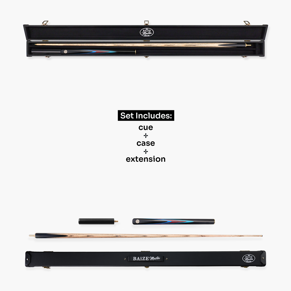 Baize Master Junior Marksman cue and case set