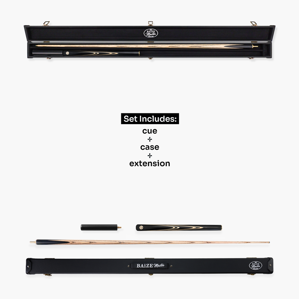 Baize Master Midnight Marksman 3/4 cue and case set