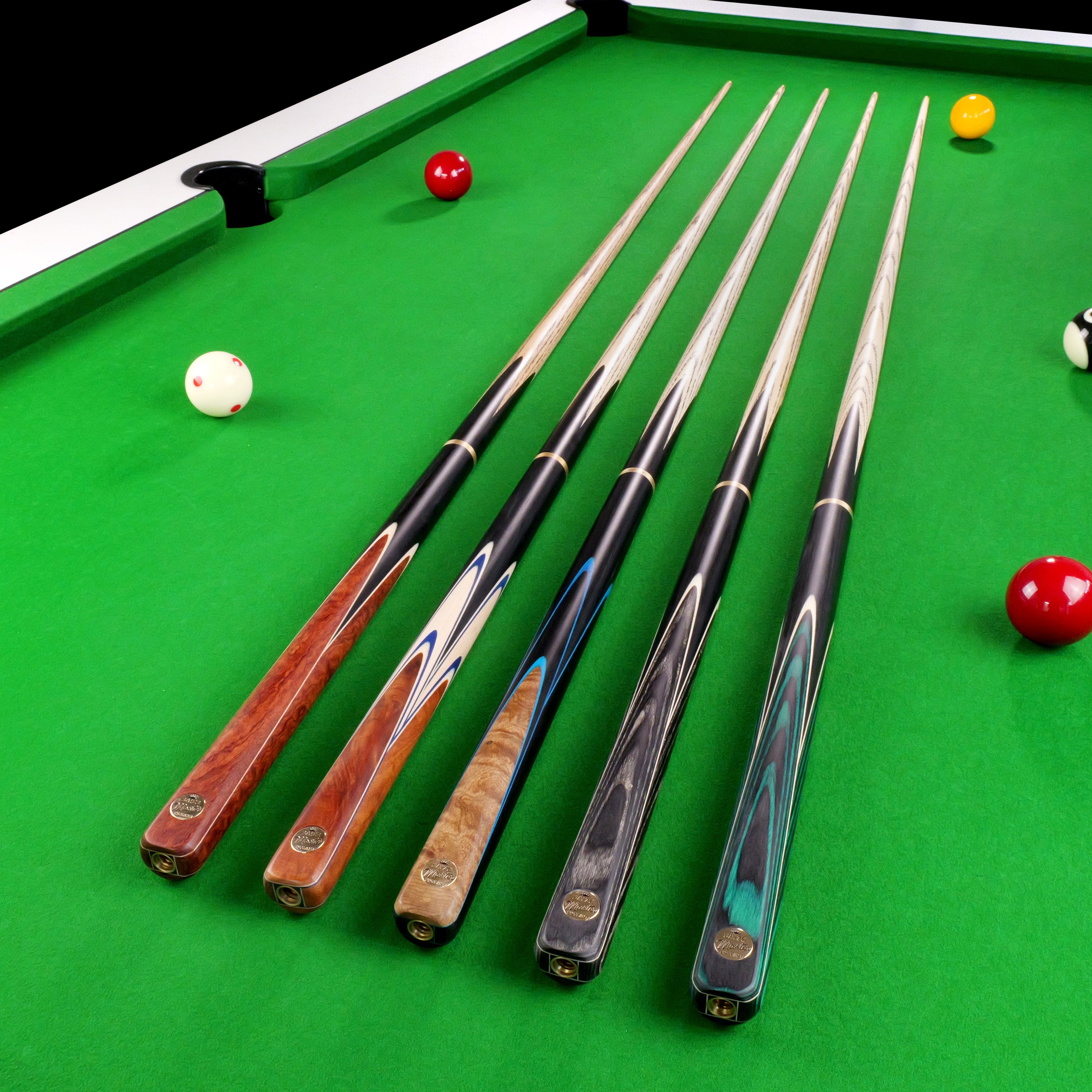 Baize Master Blue Marksman 3/4 pool cue