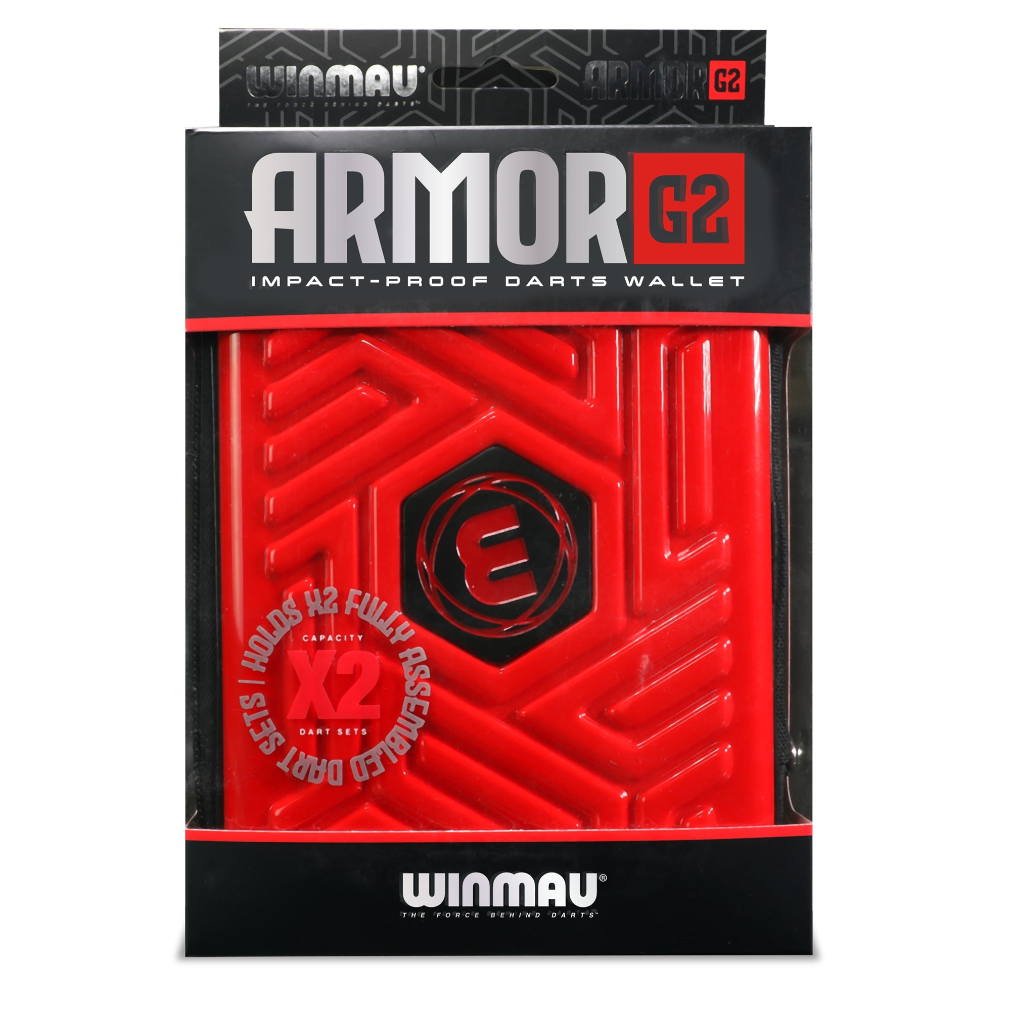 WINMAU Armor G2 Dart Wallet RED