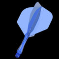 WINMAU Fusion Flight & Shaft Azure Blue