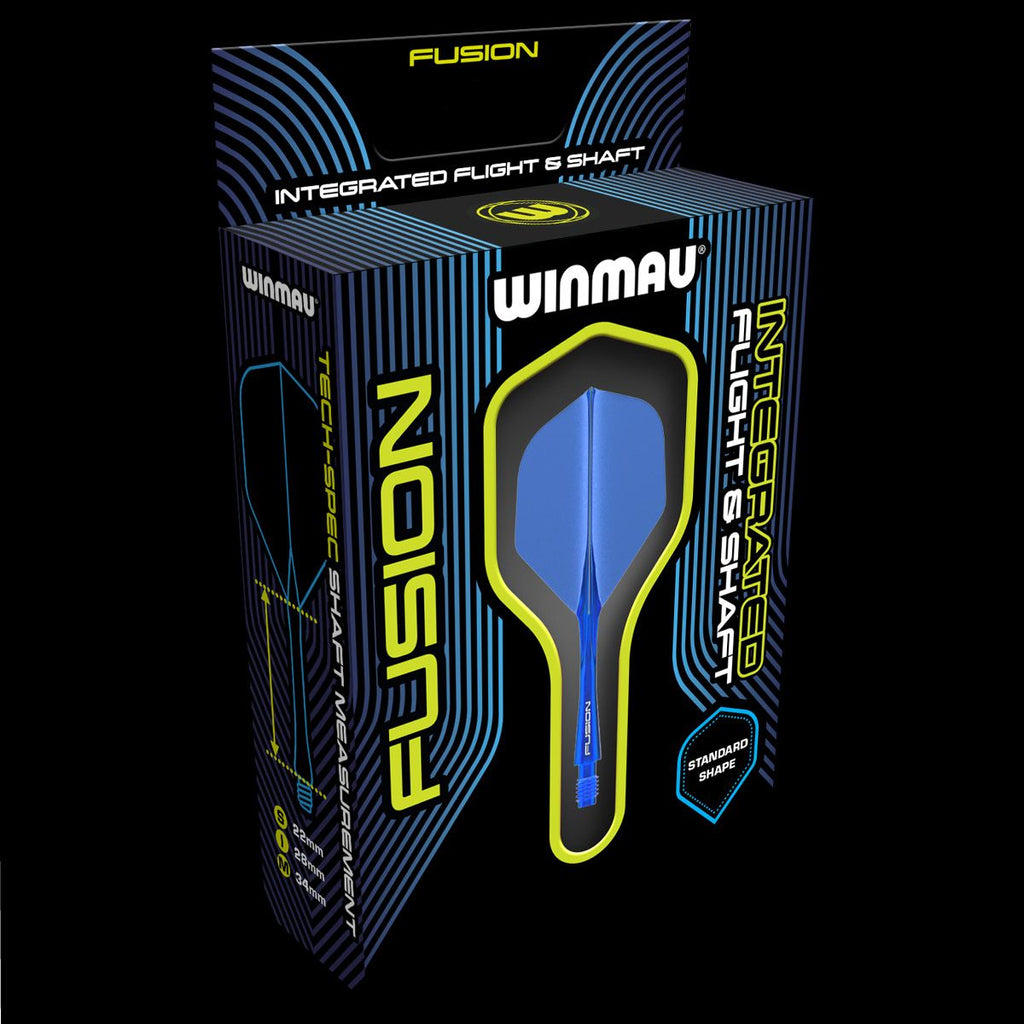 WINMAU Fusion Flight & Shaft Azure Blue